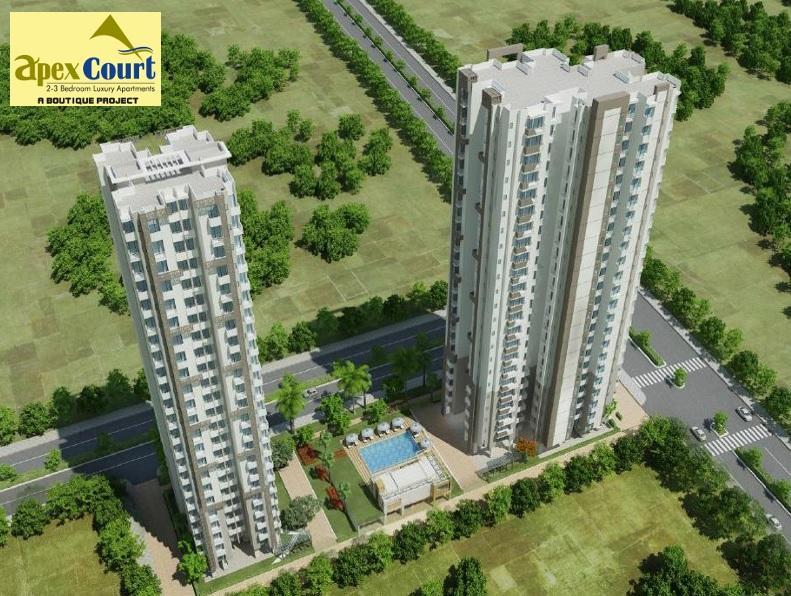 2 BHK Flat in Apex Court ready-to-move residential project - located in Sector 12, Greater Noida West (Noida Extension)