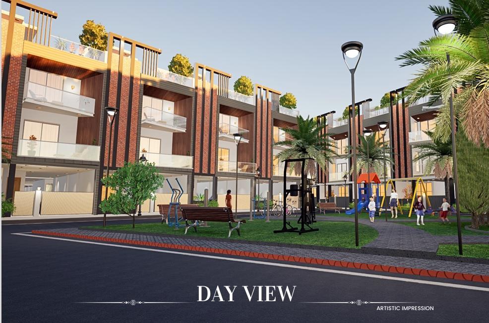 4 bhk Duplex Villa in Escon Panache Villas - in Site C, Surajpur, Greater Noida.