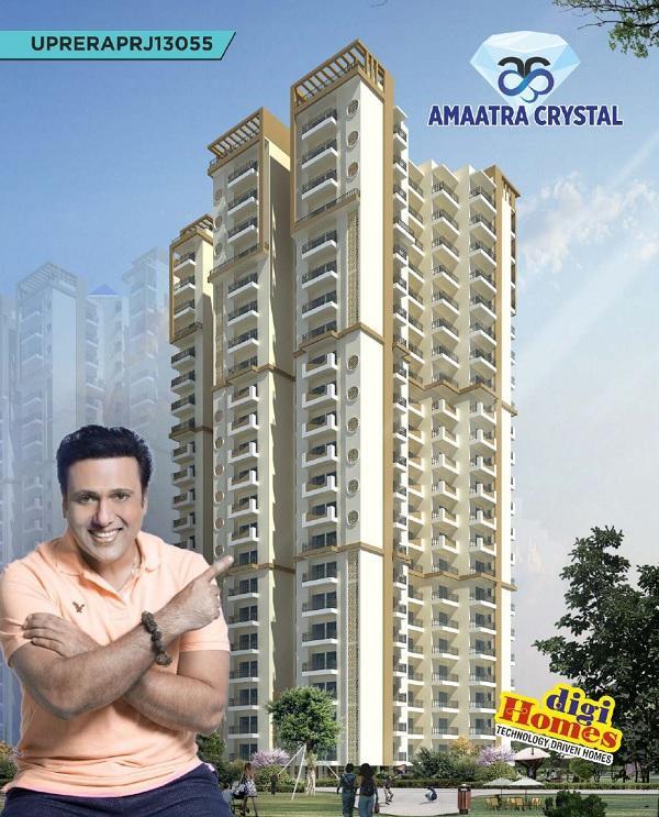 3 bhk flat in Amaatra Crystal Jaipuria Sunrise Township NH-24 , Ghaziabad.