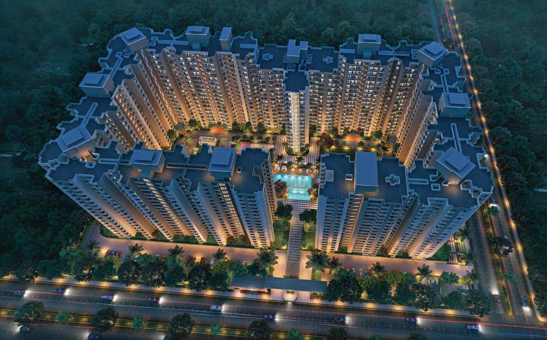 4 BHK in Kviraaj Mayfair Residency in Greater Noida West (Noida Extension)