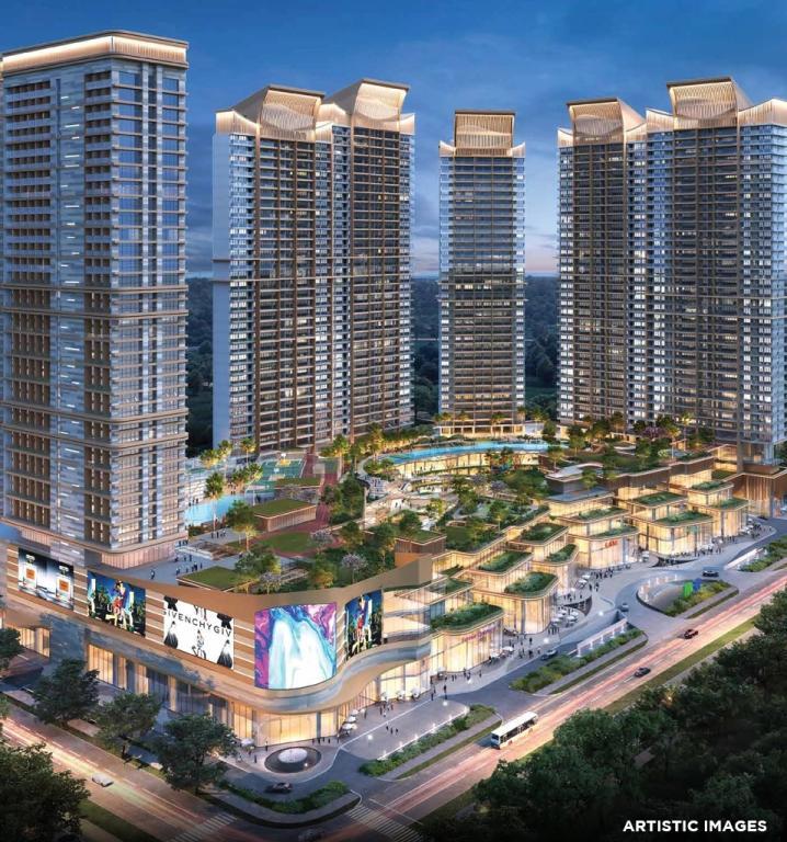 M3M The Cullinan, mixed use residential and commercial in